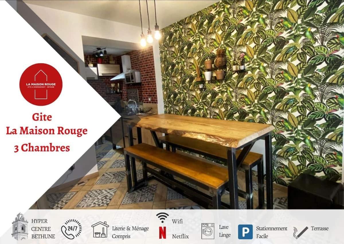La Maison Rouge Hébergement de vacances *